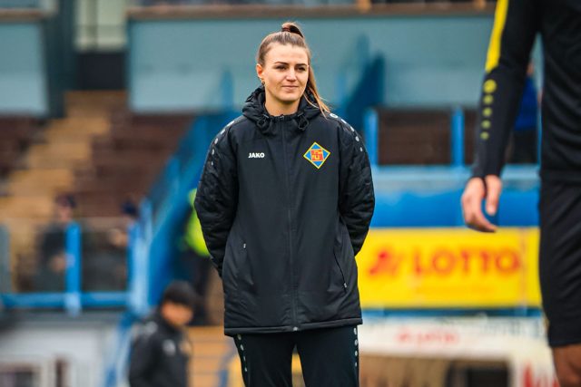 Michelle Potthast nimmt am A-Lizenz-Lehrgang des DFB teil