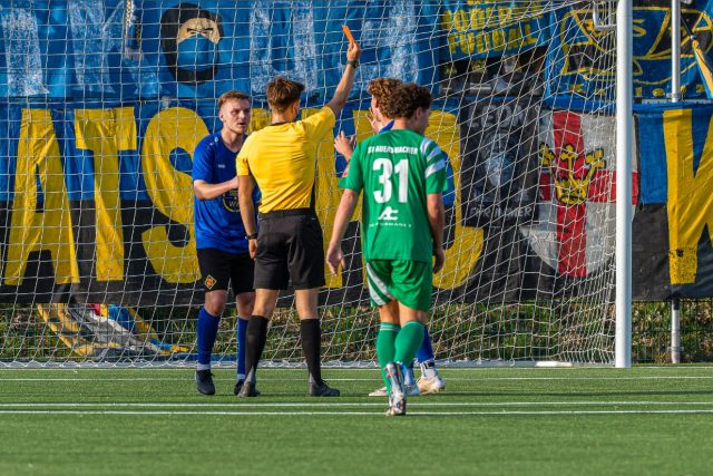 Nach Platzverweis: Luka Hirninger fehlt nur eine Partie