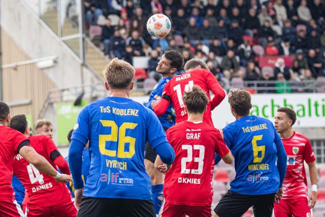 Ein Klassiker am Freitagabend: TuS Koblenz empfängt Wormatia Worms