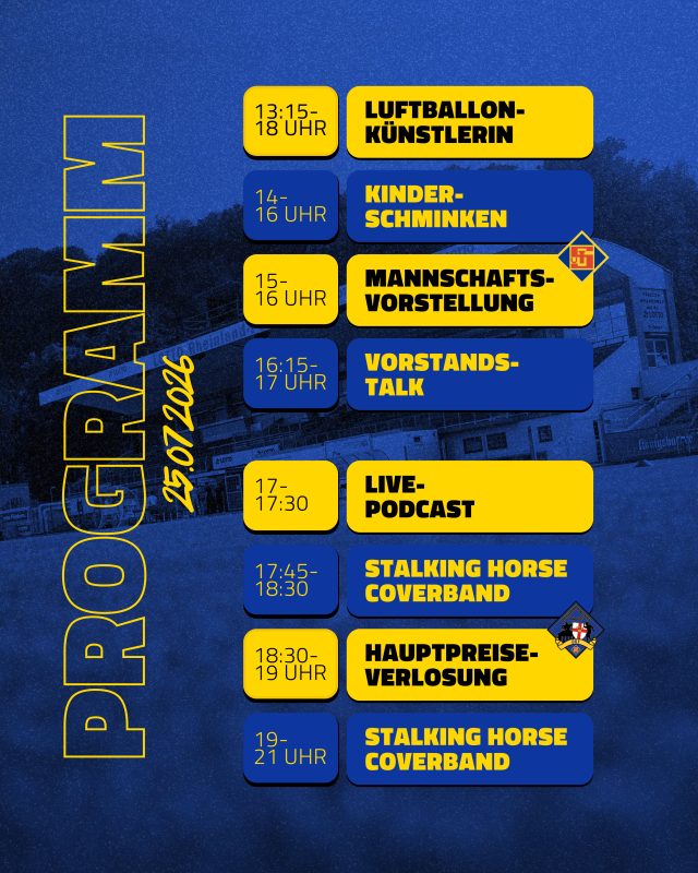 Programm Sommerfest