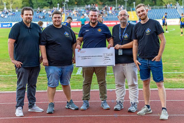 Fast 9300 Euro: DKF spendet Einnahmen an die TuS Koblenz